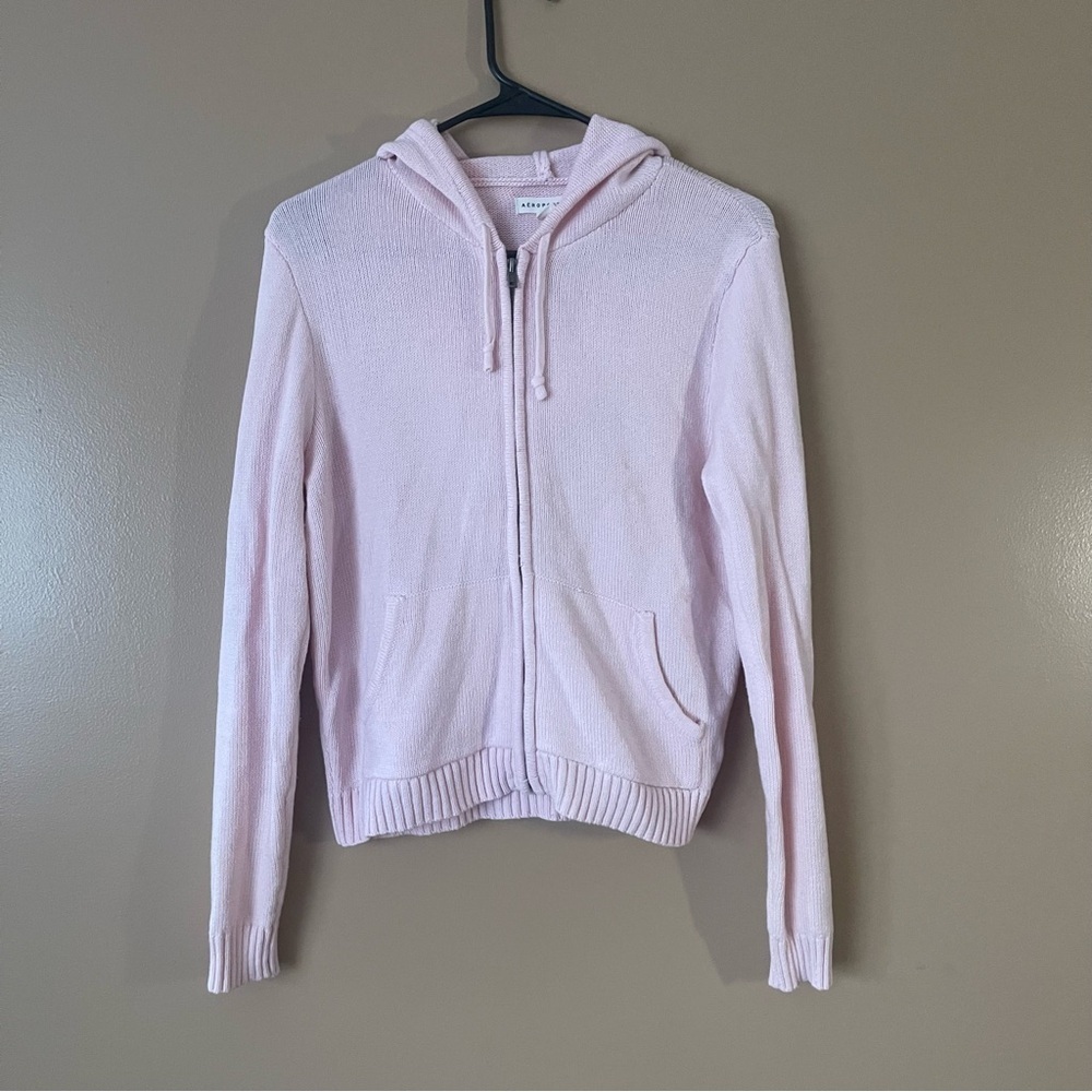 Aeropostale Baby Pink Knit Sweater size Medium